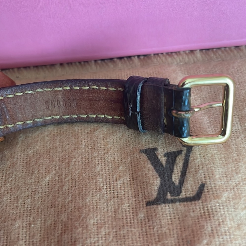 Louis Vuitton Monogram Canvas Bow Address ID Bracelet - Picture 6 of 15